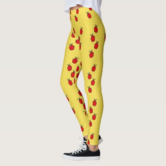 Fun Ladybugs Pattern-Leggings Leggings (Links)