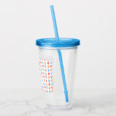 Fun "Last Splash" Thema Gepersonaliseerde vrijgeze Acryl Drinkbeker (Links)