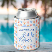 Fun "Last Splash" Thema Gepersonaliseerde vrijgeze Blikjeskoeler