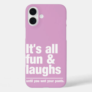 FUN & LAUGHS aangepaste kleur iPhone case-mate 16 Plus Hoesje