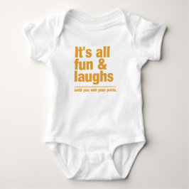 FUN & LAUGHS-shirt - kies stijl en kleur Romper