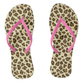 Fun Leopard Print Teenslippers (Voetbed)