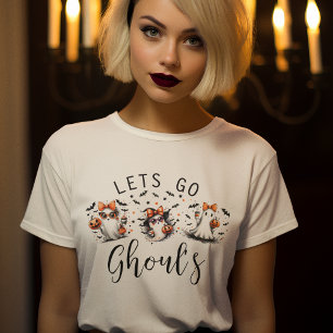 Fun Lets Go beroemd gemaakt door Halloween T-shirt