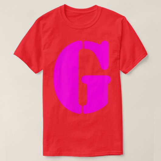 Fun Letter G Alphabet leraar Kindergarten  T-shirt (Design voorkant)