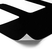 Fun Letter M Groepen Halloween Team Groepen Kostuu Poster (Hoek)