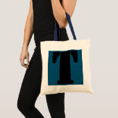 Fun Letter T Alphabet Teacher Kindergarten Tote Bag (Voorkant (product))