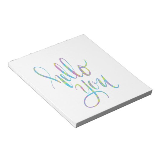 Fun lettering. notitieblok (Schuin)