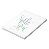 Fun lettering. notitieblok (Linkerzijde)