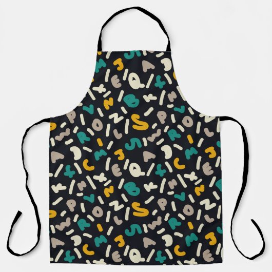 Fun Letters Schort (Voorkant)