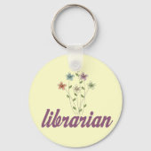 Fun Librarian Sleutelhanger (Voorkant)