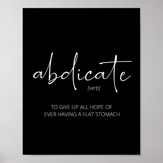 Fun Life Lesson Typografie Poster (Voorkant)