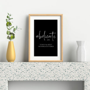 Fun Life Lesson Typografie Poster