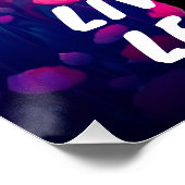 Fun Life Quote Moderne Australische Herder Perfect Poster (Hoek)