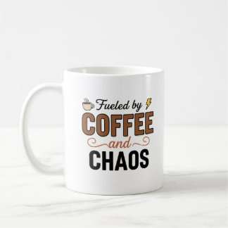 Fun Life Quote Typografie Beker | Cadeau voor Chao Koffiemok