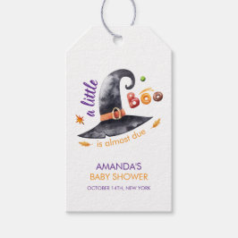 Fun Little Boo Witch Hat Fall Baby Shower Cadeaulabel