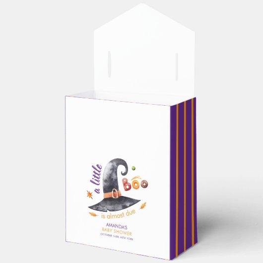 Fun Little Boo Witch Pet Herfst Baby shower Bedankdoosjes (Open)