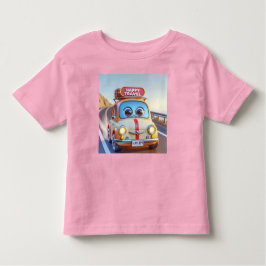 Fun Little Car beroemd gemaakt door Natasha Us Kinder Shirts