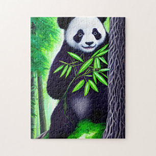 Fun Little Panda Beer Legpuzzel