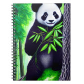 Fun Little Panda Beer Notitieboek (Voorkant)