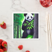 Fun Little Panda Beer Servet (Insitu)