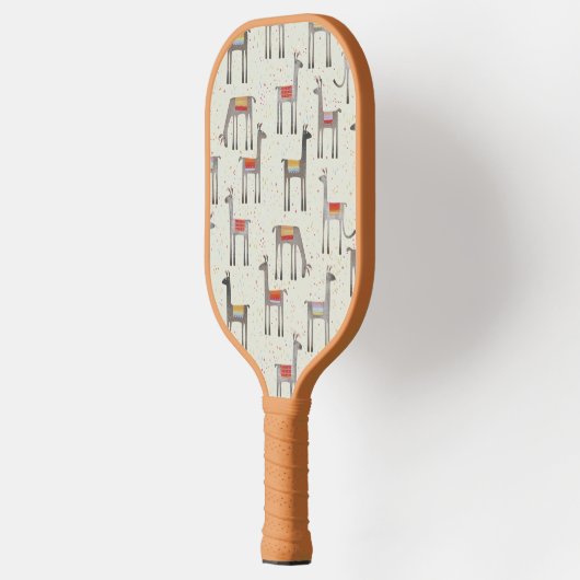 Fun Llama Alpaca Pickleball Paddle (Links)