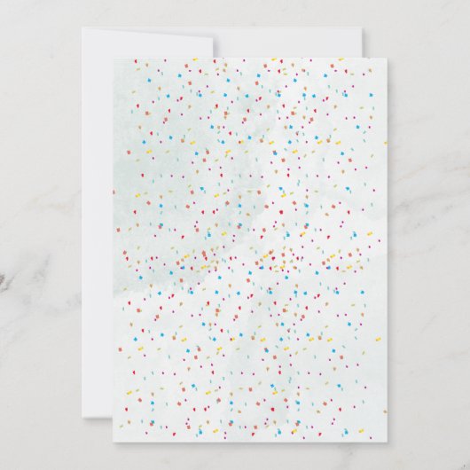 Fun Llama Party Uitnodiging Verjaardag (Achterkant)