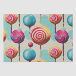 Fun Lollipops en Alles Snoep Lane Collectie Tissuepapier