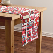 Fun London Buses - Coronation Short Table Runner Korte Tafelloper (Voorbeeld)