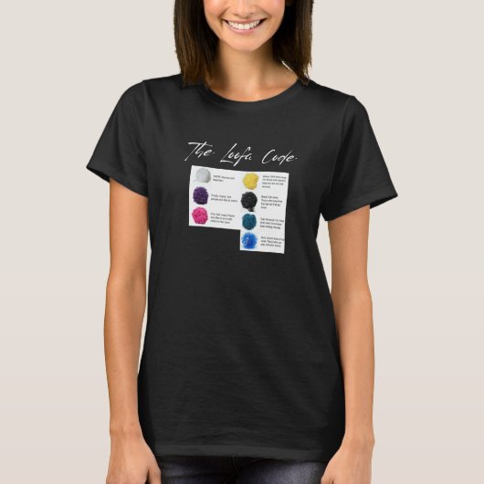 Fun Loofah Apparel The Loofa Code  1 T-shirt (Voorkant)