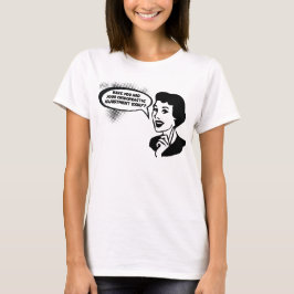 Fun -look Chiropractic Ad Personalized T-shirt