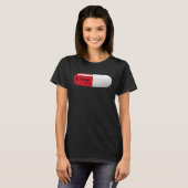 Fun Love Graphic Inspirational Rx Nurse Pill Tees  (Voorkant volledig)