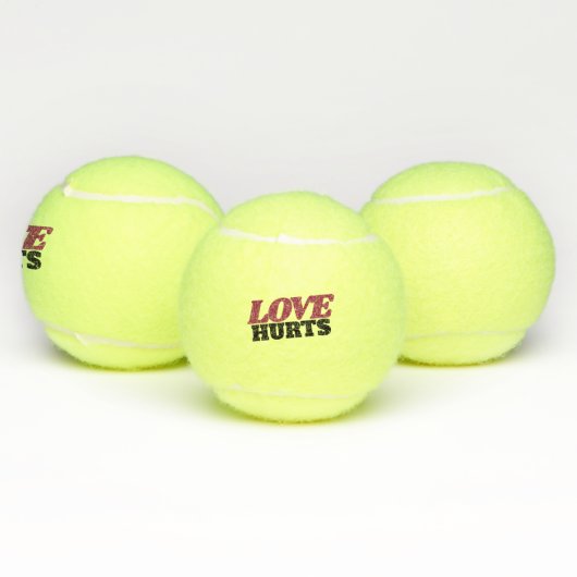 Fun Love Hurts Tennisballen (Multi)