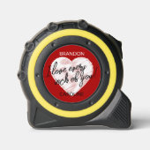 Fun Love Op De Inch Hart Rolmaat (Voorkant)