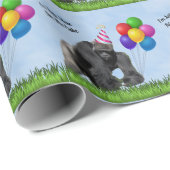Fun Loving Birthday Gorilla - Verpakking Papier Ro (Rol Hoek)