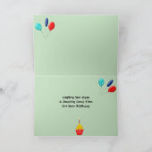 Fun Loving Bobcat - Verjaardag Kaart (Binnen)