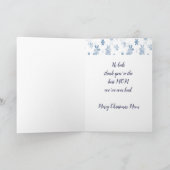 Fun Ma Merry Kerstbeste mama van ons Kinder Kaart (Binnen)