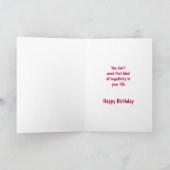 Fun, maak je niet druk op je leeftijdse hond. kaart (Binnen)