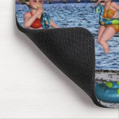 Fun Mackinaw City Bridge Mousepad Muismat (Hoek)