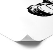 FUN MAD HATTER POSTER-GEEN GOED GEDODE GOEDE GEEFT POSTER (Hoek)