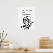 FUN MAD HATTER POSTER-GEEN GOED GEDODE GOEDE GEEFT POSTER (Keuken)
