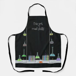 Fun Mad Scientist Lab Design Apron Schort