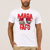 Fun MAGA FAFO T-shirt (Voorkant)