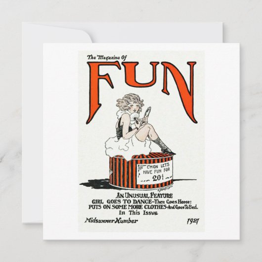 Fun Magazine Save The Date (Voorkant)