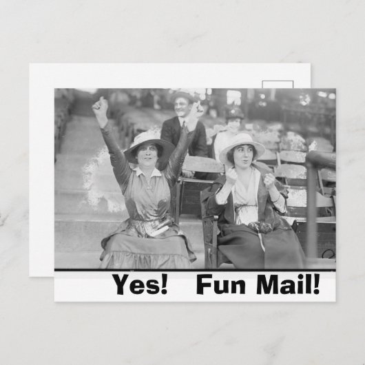 Fun Mail Celebration Briefkaart (Voorkant / Achterkant)