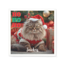Fun Maine Coon Cat Christmas Personalized 