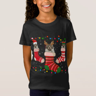 Fun Maine Coon die kerstfeestdagen stopt T-shirt