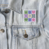 Fun Mam Quilt Square Button (In situ)