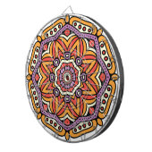 Fun Mandala Pattern Dartbord (Voorkant Rechts)