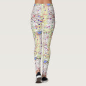 Fun Map weer terug naar huis in Indiana Leggings (Achterkant)
