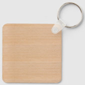 FUN Maple Leaves on Cardboard Box Texture Sleutelhanger (Achterkant)